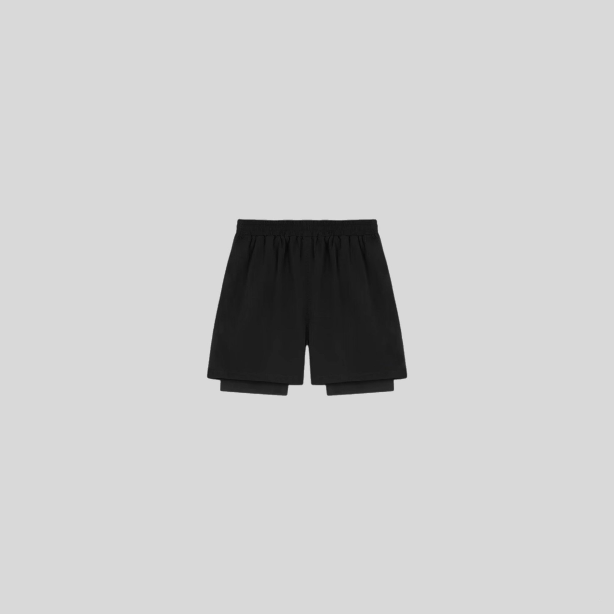 SOLO BLACK 2 IN 1 SHORTS